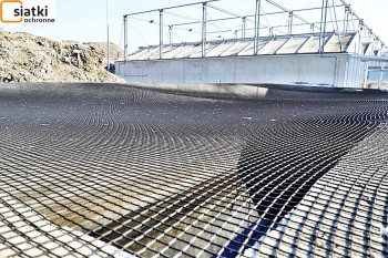 Siatki Węgrów - Zabezpieczenie zbiorników na odcieki, osadników Zabezpieczenie zbiorników w przemyśle dla terenów Węgrowa